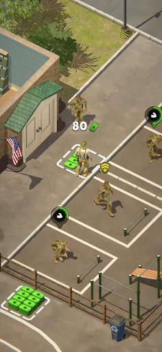 Gameplay screenshot 1 from Base Commander - Arcade game