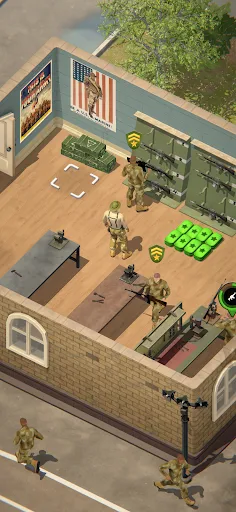 Gameplay screenshot 2 from Base Commander - Arcade game